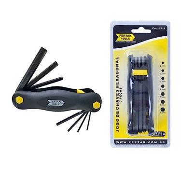 Imagem de CHAVE HEXAGONAL CANIVETE 7PCS 2414 / UN/FERTAK