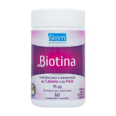 Imagem de Biotina 45µg (60 Comprimidos) - Stem Pharmaceutical-Unissex