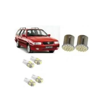 Imagem de Kit Lâmpadas Led Do Santana  Luz Lanterna, Teto, Re  Forte - Blue Lion