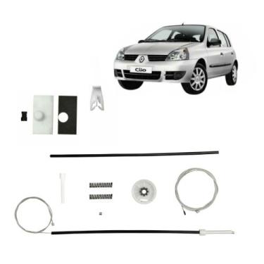 Imagem de Reparo Máquina Vidro Elétrico Original Renault Clio Esquerdo trava do 