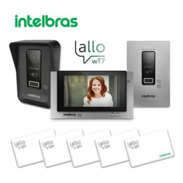 Imagem de Interfone Video Porteiro Wifi Intelbras Allo Wt7