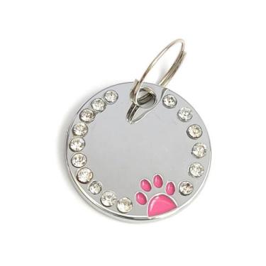 Imagem de Tag Identificação Plaquinha Placa Pingente Pet Sem Gravação - Lerrara,