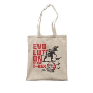 Imagem de Ecobag Evolution Of The T-Rex Studio Geek