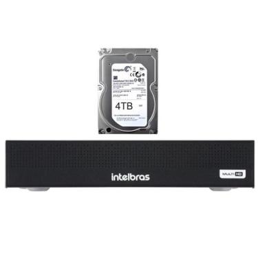 Imagem de Dvr Multi Hd Intelbras 4Ch Mhdx 1004-C C/Hd 4tb