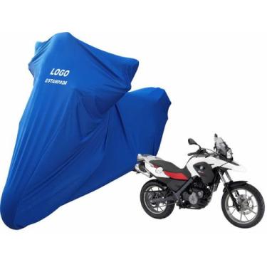 Imagem de Capa De Tecido Para Moto BMW G 650 GS Alta Durabilidade - Mz, Azul