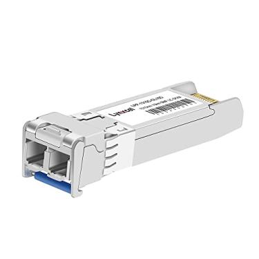 Imagem de Lynxcel Módulo SFP+ LC de modo único 10G, transceptor de fibra 10GBase-LR, SMF DOM de 1310 nm, até 10 km, compatível com switch de fibra, conversor de mídia, placa de rede de fibra óptica e outros