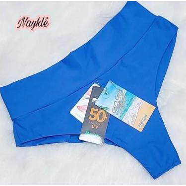 Imagem de Calcinha De Biquíni Hot Paint Fio Duplo Cintura Alta - Nayklê Moda Pra