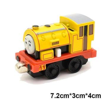 Imagem de Trem Magnético de Metal Qian - Modelo de Locomotiva para Brinquedo