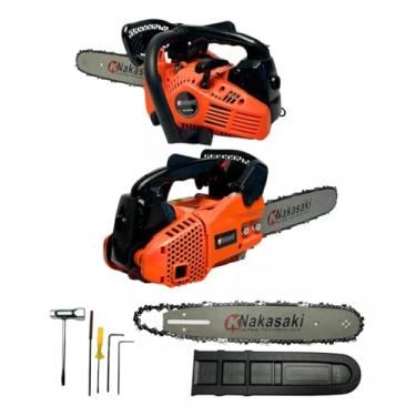 Imagem de Motosserra Gasolina 38cc Nakasaki com Sabre 30cm Alto Rendimento