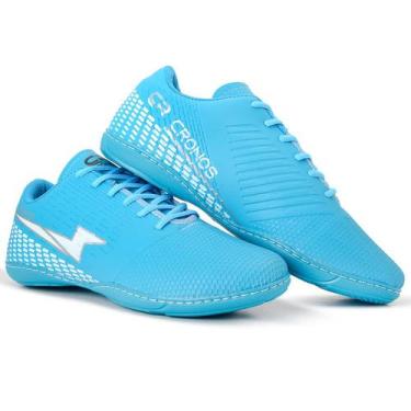 Imagem de Chuteira futebol de salão quadra futsal masculino feminino sola costur