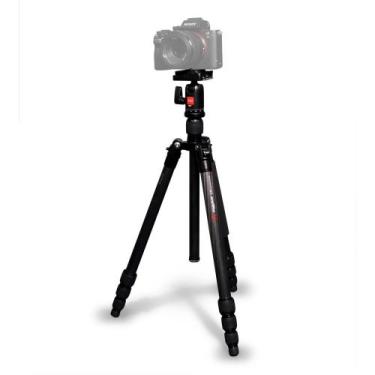 Imagem de Tripé com Cabeça Ball Head KingJoy CT-228+QB00 Fibra de Carbono para a