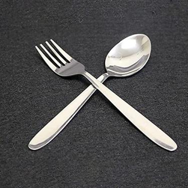 Imagem de SUMAG Spoon to Fork Magic Tricks Metal Spoon Vanish Forks Appearing PK Magic for Magician Close up Street Illusion Gimmicks Mentalism Prop