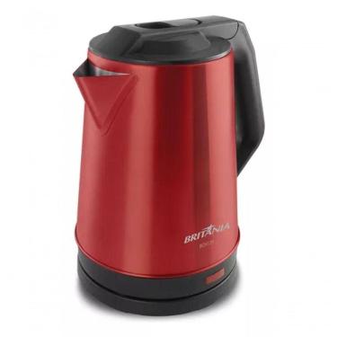 Imagem de Chaleira Elétrica Britânia Bch12v Inox 1,9l Vermelho 220V