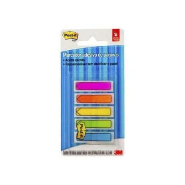 Imagem de Post-it Flags Setas 5 Cores 100 Folhas