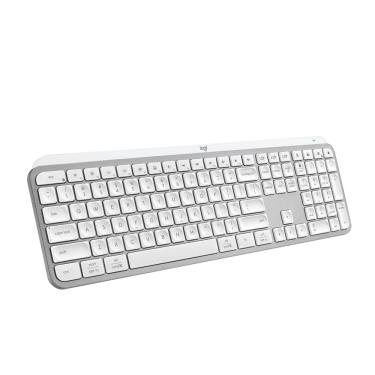 Imagem de Teclado sem fio Logitech mx Keys S Low Profile cinza pálido