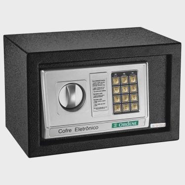Imagem de Cofre Com Abertura Eletrônica Teclado e Chaves Ordene