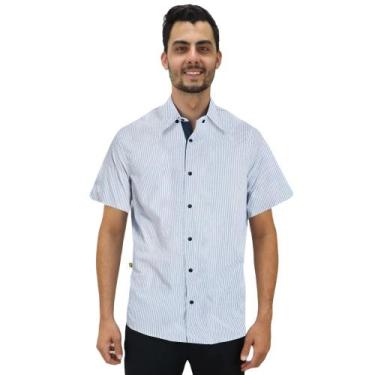 Imagem de Camisa social masculina slim - Promocional - Demorgan Uniformes, Listr