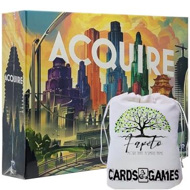 Imagem de Acquire Board Game Bundle with Fapeto Travel Drawstring Bag