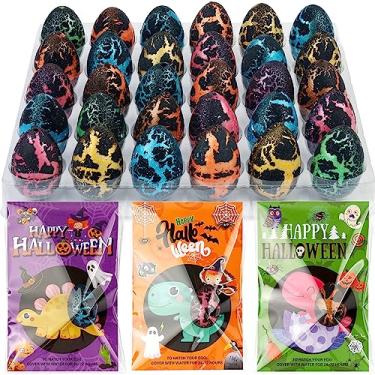 Imagem de ANPHILE Lembrancinhas De Halloween, 30 Pacotes De Ovos De Dinossauro Para Incubação De Halloween, Enchimentos De Saco De Guloseimas De Halloween Em Massa, Suprimentos Para Festas De Halloween, Doces O