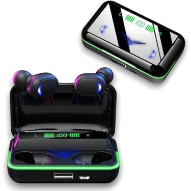 Imagem de Fone De Ouvido Sem Fio Bluetooth E10 Compatível Com Android Iphone Notebook Resistente a Água Com Carregador Portátil