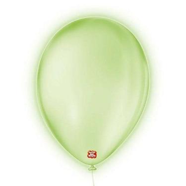 Imagem de Balão de Festa Neon - Verde - 25 Unidades - Balões São Roque - Rizzo B