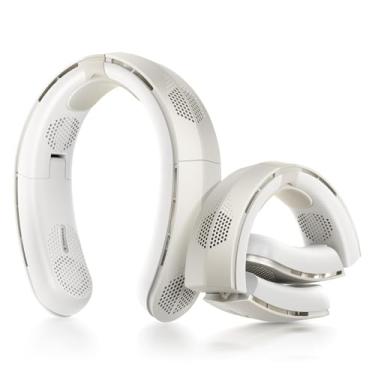 Imagem de TORRAS Ventilador de pescoço COOLiTE, energia eólica mais forte da indústria, ventilador de pescoço portátil com bateria 14H, ventilador de pescoço de resfriamento de 360°, ventiladores de pescoço