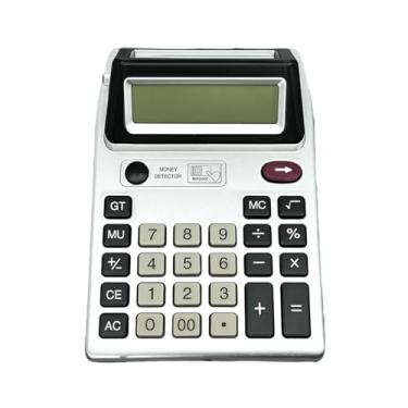 Imagem de Calculadora Eletrônica de Mesa com 02 Telas LCD Digital Kap-bom KA-1179