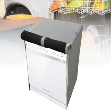 Imagem de CAPA PARA LAVA LOUÇAS BRASTEMP 10 SERVIÇOS IMPERMEÁVEL (CINZA)