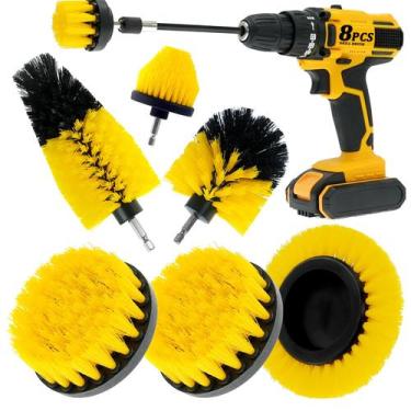 Imagem de Conjunto de acessórios para escovas de perfuração ETOUPA Power Cleanin