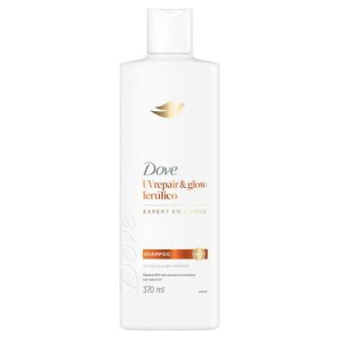Imagem de Shampoo Dove UV Repair e Glow Ferúlico Expert em Danos 370ml