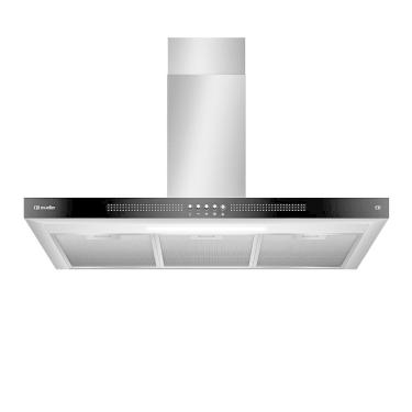Imagem de Coifa de Parede Mueller Plana 90cm Inox MCP90K