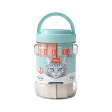 Imagem de Petisco Para Gato Wanpy Creamy Atum E Salmão + Atum E Bacalhau 560g