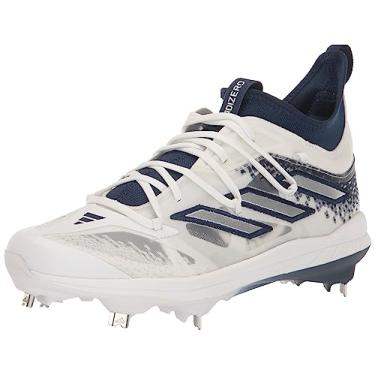 Imagem de adidas Tênis masculino Adizero Afterburner 9 Nwv, Equipe azul marinho/prata metálico/branco, 14