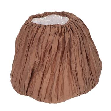 Imagem de Cobertura de abajur lavável decorativa removível para candeeiros de mesa de chão substituição de abajur de pano durável fácil instalação decoração de casa