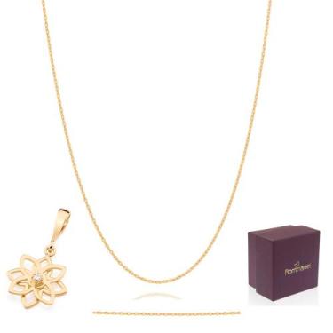 Imagem de Presente De Natal Colar Com Pingente Rommanel Kit Feminino Lindo