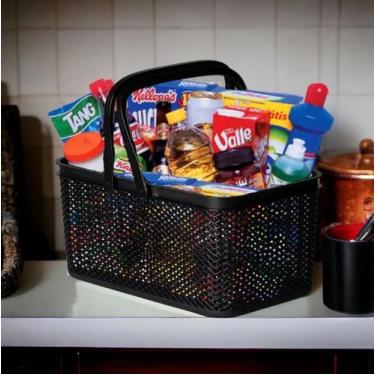 Imagem de Cesto Organizador Multiuso com Alça Retangular Paramount 40cm