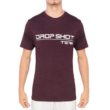 Imagem de Camiseta Drop Shot Team 3.0 Roxa e Branca-Masculino