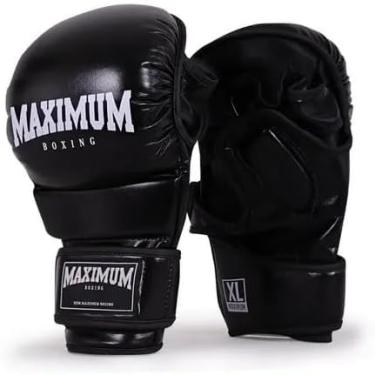 Imagem de Par Luva Mma Maximum Treino Sparring Grappling Combate (L)
