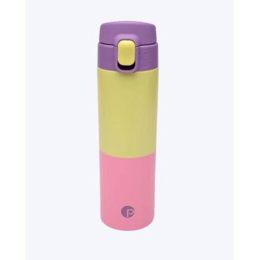 Imagem de Garrafa Térmica Color Block Puket 050404247, ROSA, UN