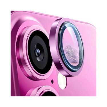 Imagem de Protetor De Lente De Câmera De Vidro Temperado Para iPhone 16 pro Max 