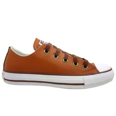 Imagem de Tênis Feminino Clássico Casual Dia a Dia Passeio Trabalho Street em Couro Original Converse All Star-Feminino