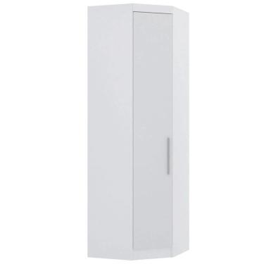 Imagem de Guarda Roupa De Canto Diagonal Modulado 70cm 1 Porta Alpes Luciane Móveis