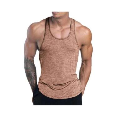 Imagem de Camiseta Sem Mangas Masculina De Secagem Rápida E Respirável Para Trei