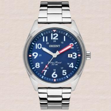 Imagem de Relógio Orient Masculino Analógico Prata MBSS1396 D2SX