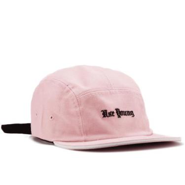 Imagem de Boné Skatista Five Panel Bordado Use Young Aba Reta, Rosa bebe