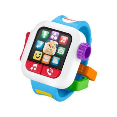 Imagem de Relógio de Brinquedo Fisher-Price Meu Primeiro - Smartwatch Emite Luz 