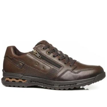 Imagem de Sapatenis Pegada Masculino em Couro Tabaco 111801-02-Masculino