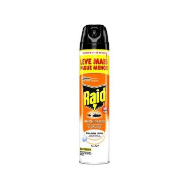Imagem de Inseticida Raid Multi insetos aerosol 420ml Contra moscas, pernilongos