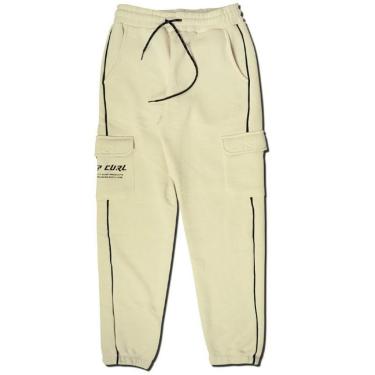 Imagem de CALÇA RIP CURL MEDINA TRACKPANT VINTAGE WHITE MASCULINA-Masculino