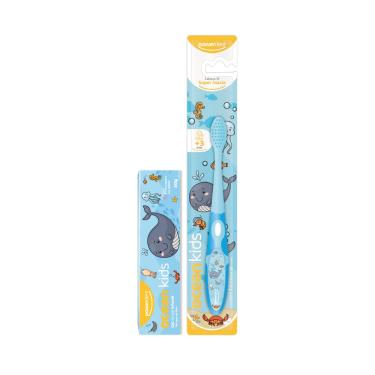 Imagem de Kit Escova De Dentes Infantil + Gel Dental Ocean Kids